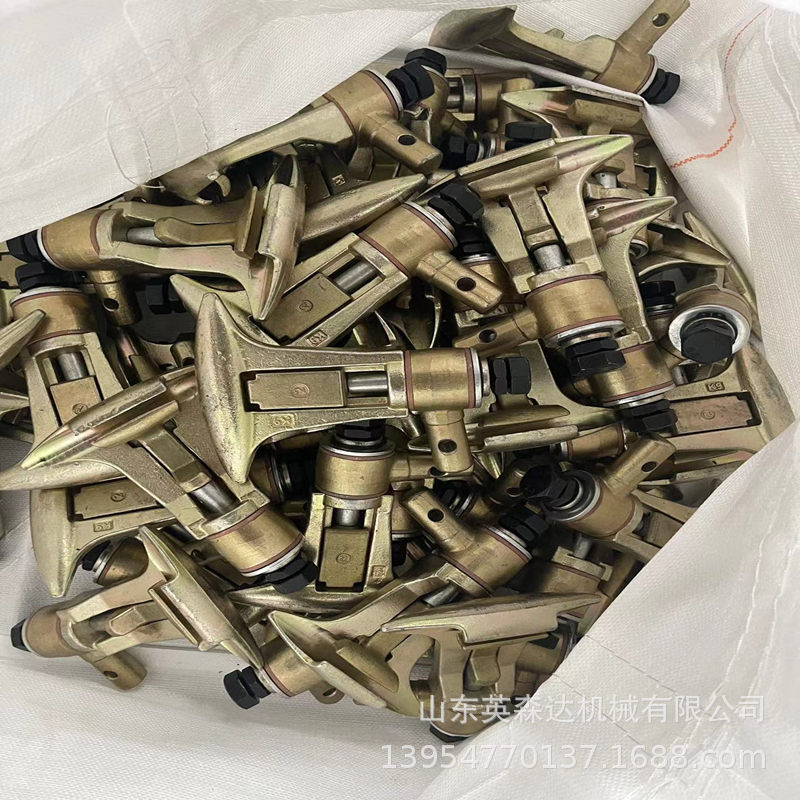 现货热销锻造矿用猴车抱索器固定式吊挂装置可摘挂自锁抱索器规格