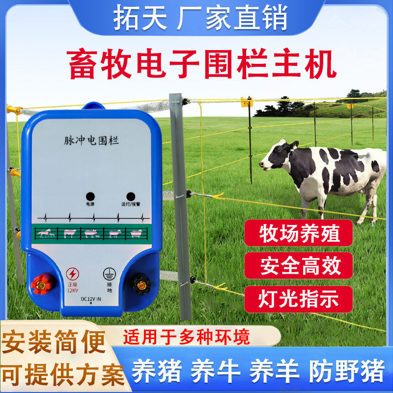 畜牧电子围栏主机电围栏能量放大器跨境电商单品