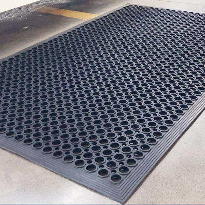 饭店厨房地垫防滑防油防水酒店餐厅防滑垫商用耐油橡胶垫减震