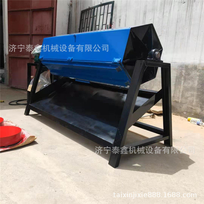 震动研磨抛光机六角滚筒机铁件去菱角毛刺抛光机直销