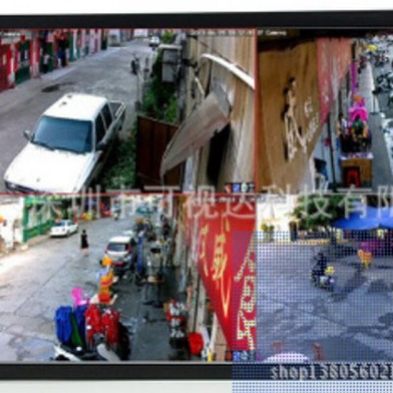 22寸 安防监控 监视器 金属外壳 三路BNC HDMI SID接口