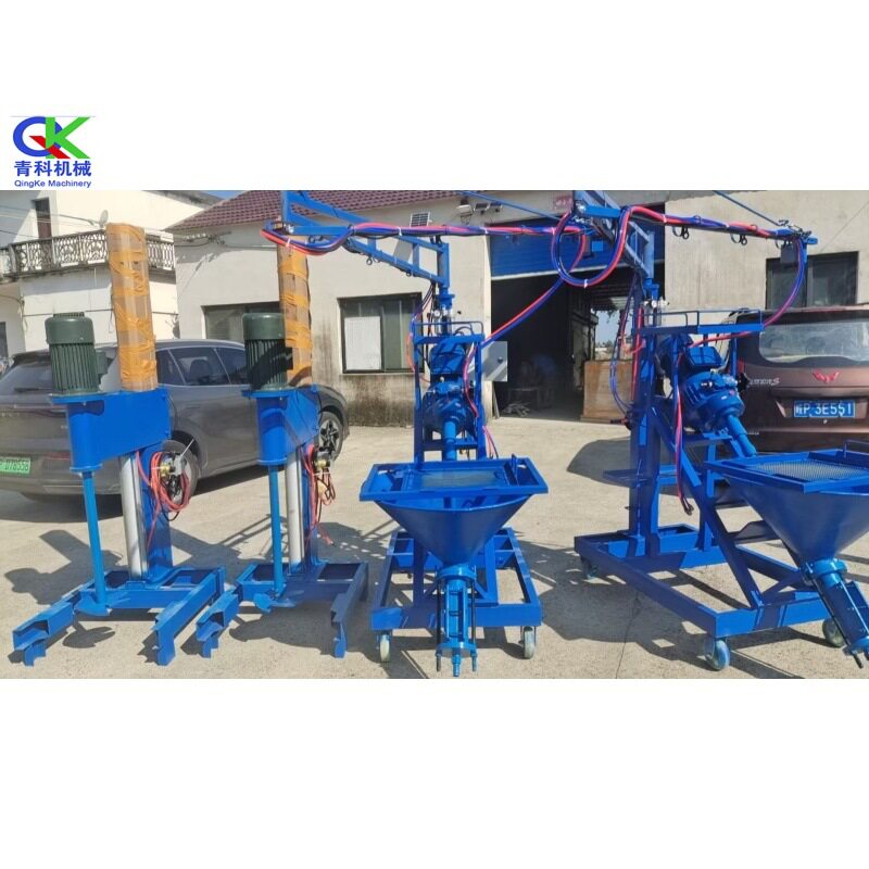 GRC欧式构件机玻璃纤维丝喷砂机建筑水泥沙浆喷涂机