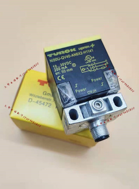 图尔克接近开关Ni50U-QV40-AP6X2-H1141插件式-AN6X2-H1141传感器