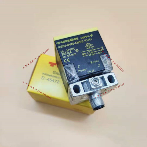 图尔克接近开关Ni50U-QV40-AP6X2-H1141插件式-AN6X2-H1141传感器
