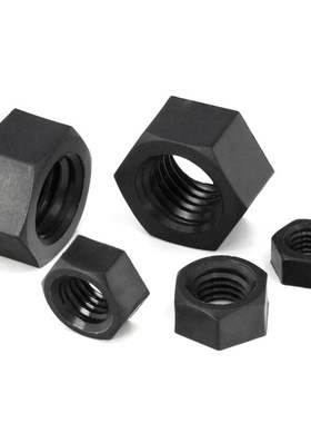 白色尼龙六角螺母塑料黑色螺帽螺丝母m2m3m4m5m6m8m10m12m14m16