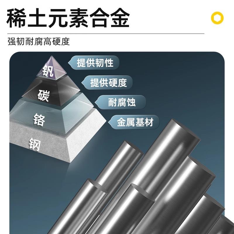 3/8短套筒头扳手中飞加长套筒工具中快速10mm六角套头六棱角套筒