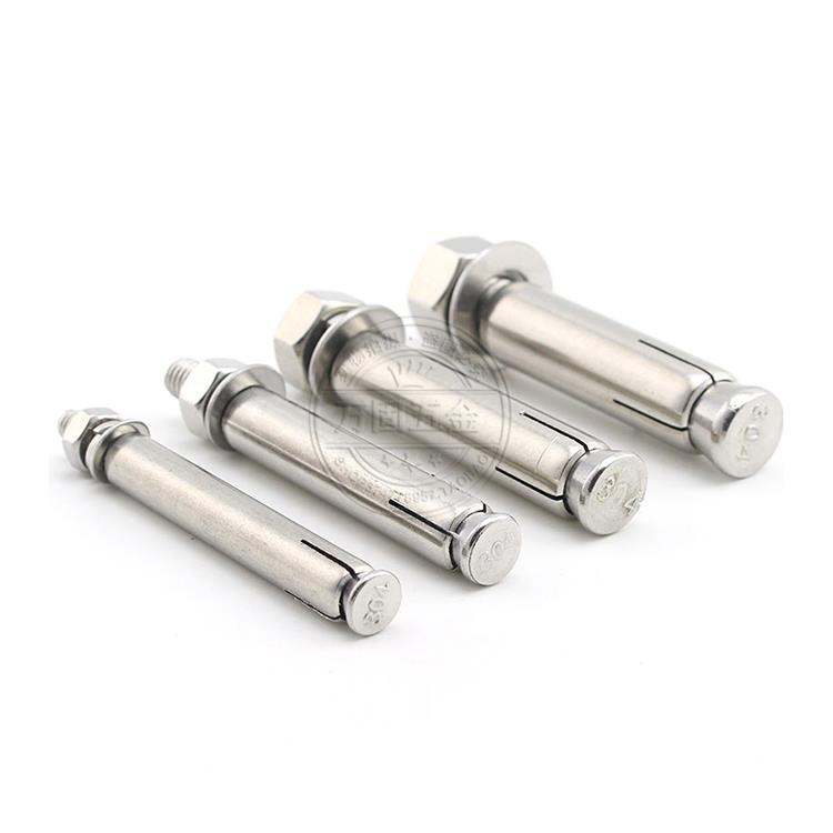 正宗国标304不锈钢膨胀螺丝螺栓 加长超长拉爆丝M6M8M10M12