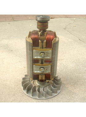 188型全铜电机定子转子汽油发电机5-6.5KW单相电机定子一套特价