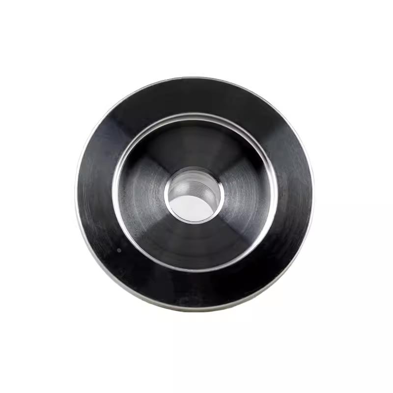 304不锈钢真空内丝快装内螺纹接头丝扣卡盘转接头KF16 25 40 50