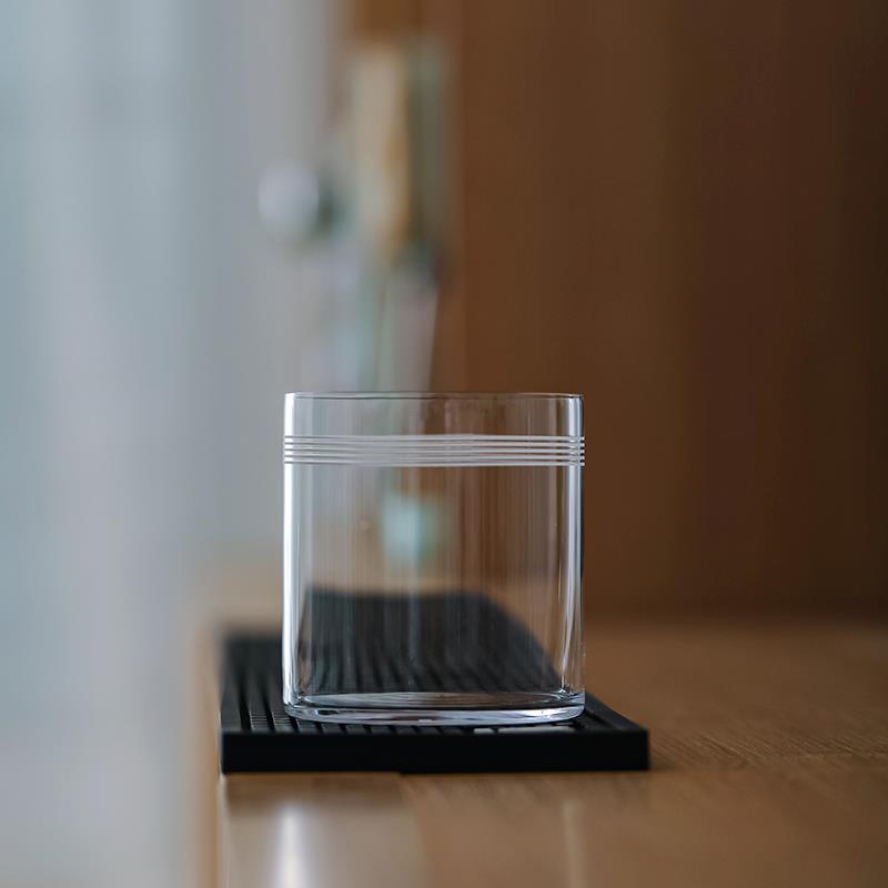 WK5201 CRISON/柯瑞森无铅水晶条纹威士忌杯洋酒杯古典杯诺杯水杯