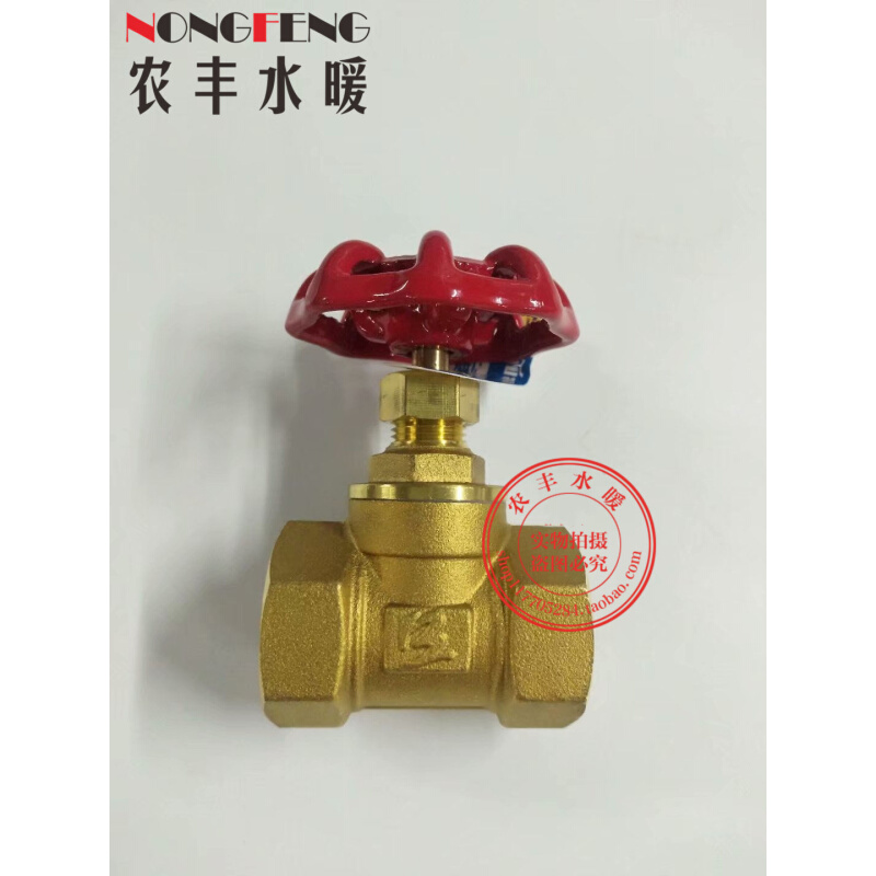 博正黄铜截止阀高温耐压蒸汽阀门全铜螺纹内丝水管截止阀4分DN15