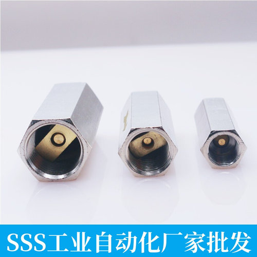 气动单向阀 气体止回阀 CV-01 02 03 04 1分2分3分4分 直阀单向阀