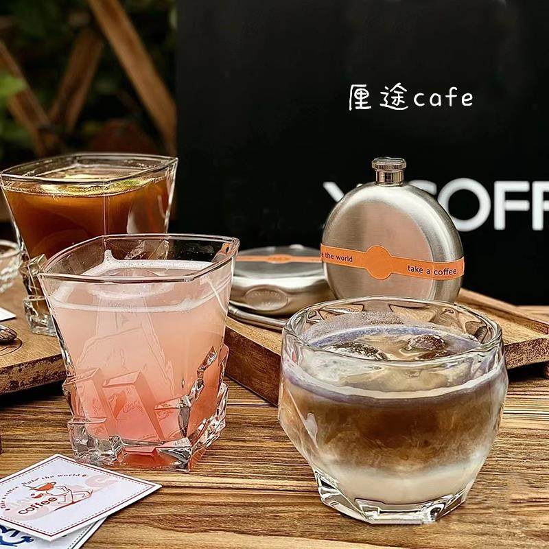 ins高颜值咖啡冷饮杯耐高温透明玻璃简约水杯冰拿铁咖啡杯饮品杯,搬运/仓储/物流设备,其他起重搬运设备,淘宝优惠券,粉丝福利购,淘宝优惠卷
