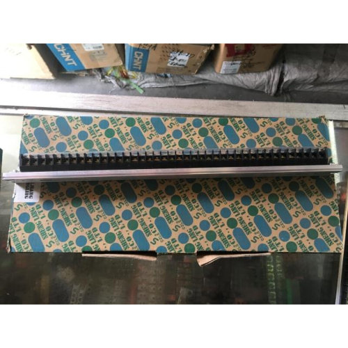 浙江盛菱TD-1540 15A 轨导式40位组合接线端子 排板 端柱A级铜件