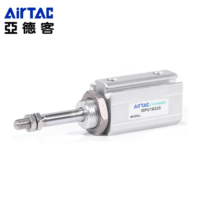 亚德客面板型气缸MPG6/8/10/12/15X5/10/15/20/30/40-S针型CDJP2B