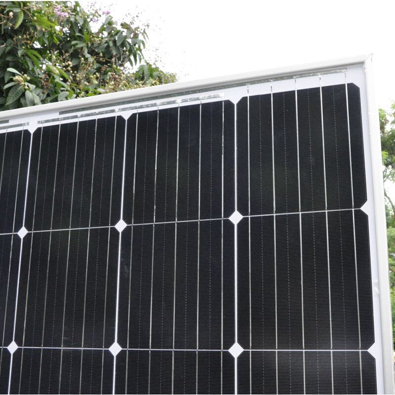 300w330w350w380w太阳能板发电板渔船家用24V电站系统光伏电池板