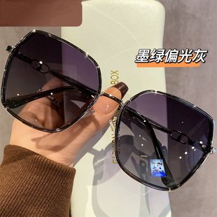 大框墨镜女高级感防紫外线防晒开车偏光太阳眼镜可配近 麦德龙新款