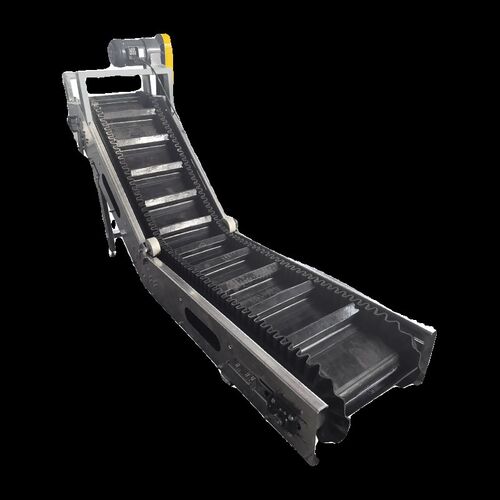 皮带提升机矿石粮食物料运输颗粒爬坡上料机裙边挡板皮带输送机