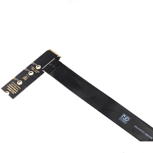 NGFF M.2 M-KEY NVME延长线扩展卡PCIe4.0 SATA6G 笔记本外接扩展