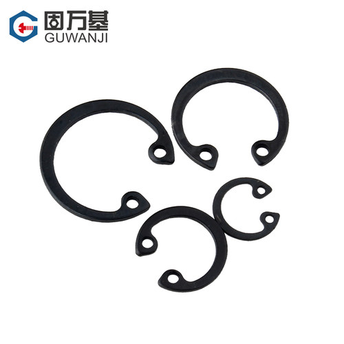 65锰孔用卡簧轴承b型孔用弹性挡圈GB893卡环C型孔卡 卡簧内卡8-40
