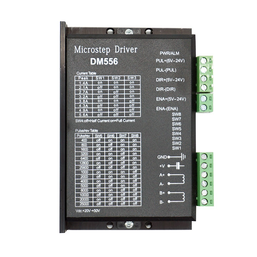 86/57步进电机驱动器DM542/DM556/MB450A通用128细分两相四线马达
