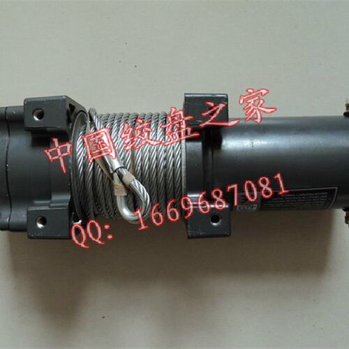 促销 电动绞盘3500磅汽车卷扬机12 24V 沙滩农夫车无线遥控绞车