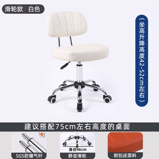 吧台椅升降高脚凳酒吧收银台凳子家用吧凳高椅子靠背吧椅旋转圆凳