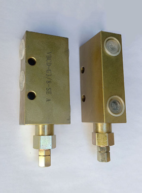 进口液压双向平衡阀 VBCD-G3/8 G1/2-DE A /DE-FL/SE A油缸保压阀