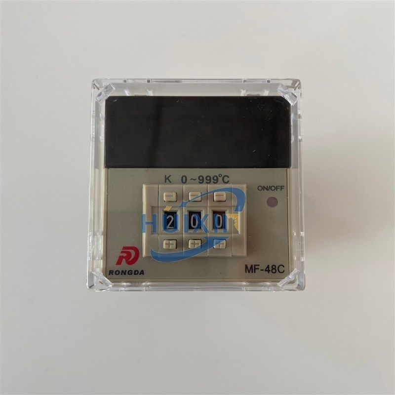 荣达RONGDA MF-48C电子温控器220/380V温度控制仪 温控开关温控表
