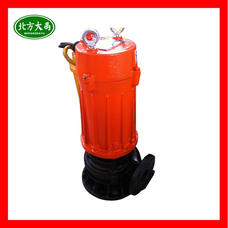 无堵塞固定潜污泵潜水排污泵立式不锈钢排污泵污水提升泵污水泵