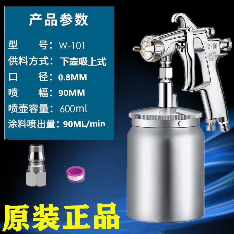 日本原装W-101/71油漆喷枪W-77喷枪汽车家具木器高雾化面漆喷漆枪