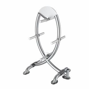 高端商用杠铃片架商用杠铃片放置架健身房两边铃片存放架