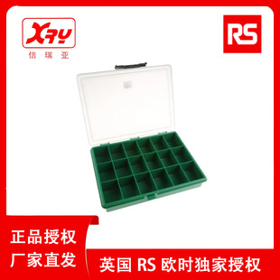 580 PRO 515 PP绿色零件储存盒 18格零件收纳盒 欧时电子