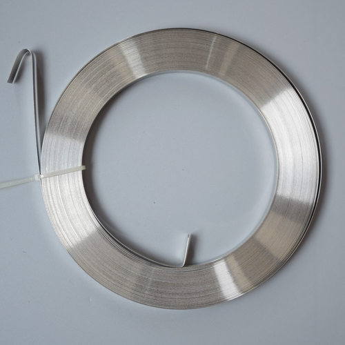 工厂现货304不锈钢打包带 0.7*12.7*50 不锈钢扎盘带