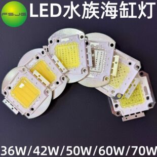 36W42W60W50W70W集成光源 鱼缸水族 水草LED海水龙鱼珊瑚灯高功率