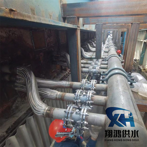 不锈钢法兰蒸汽防爆高压软管