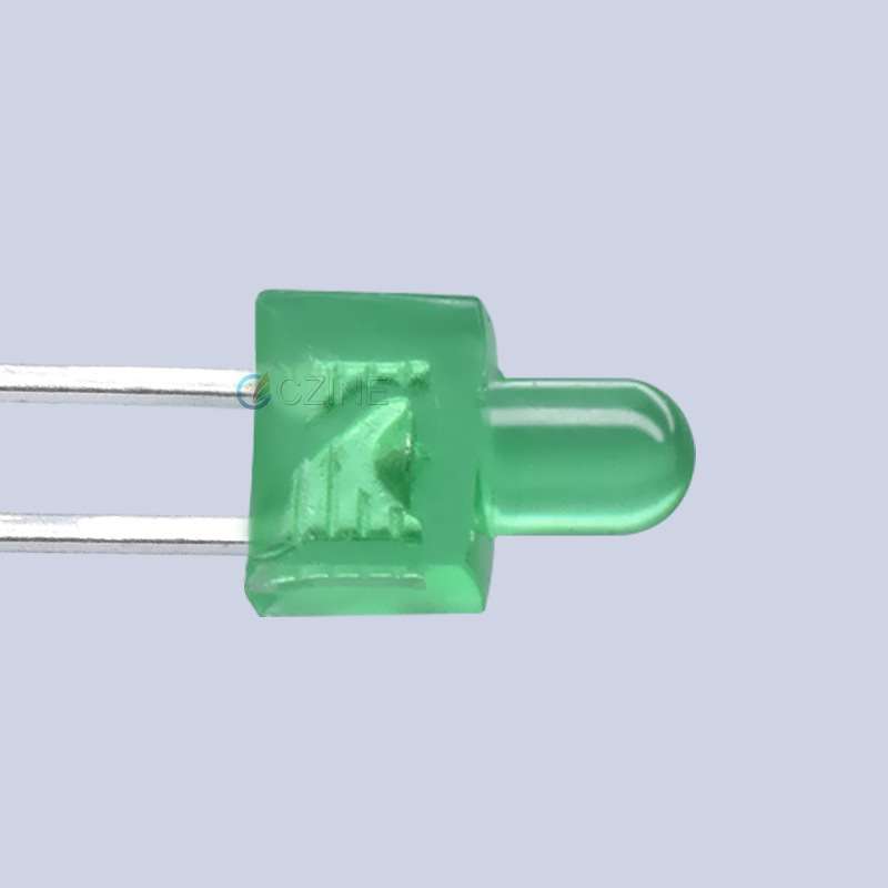2mm绿发绿 F2普绿 小奶嘴 led灯珠 绿灯红灯 蓝灯 黄灯 奶嘴型LED