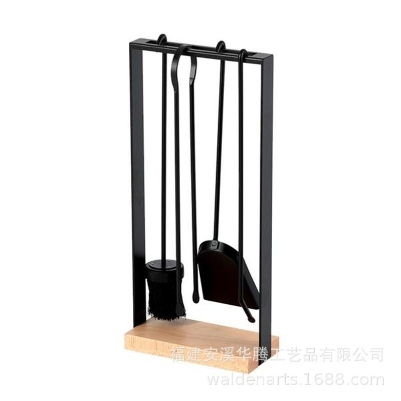 铁艺壁炉取暖炉烤火配备工具5件套户外烧烤焚火工具
