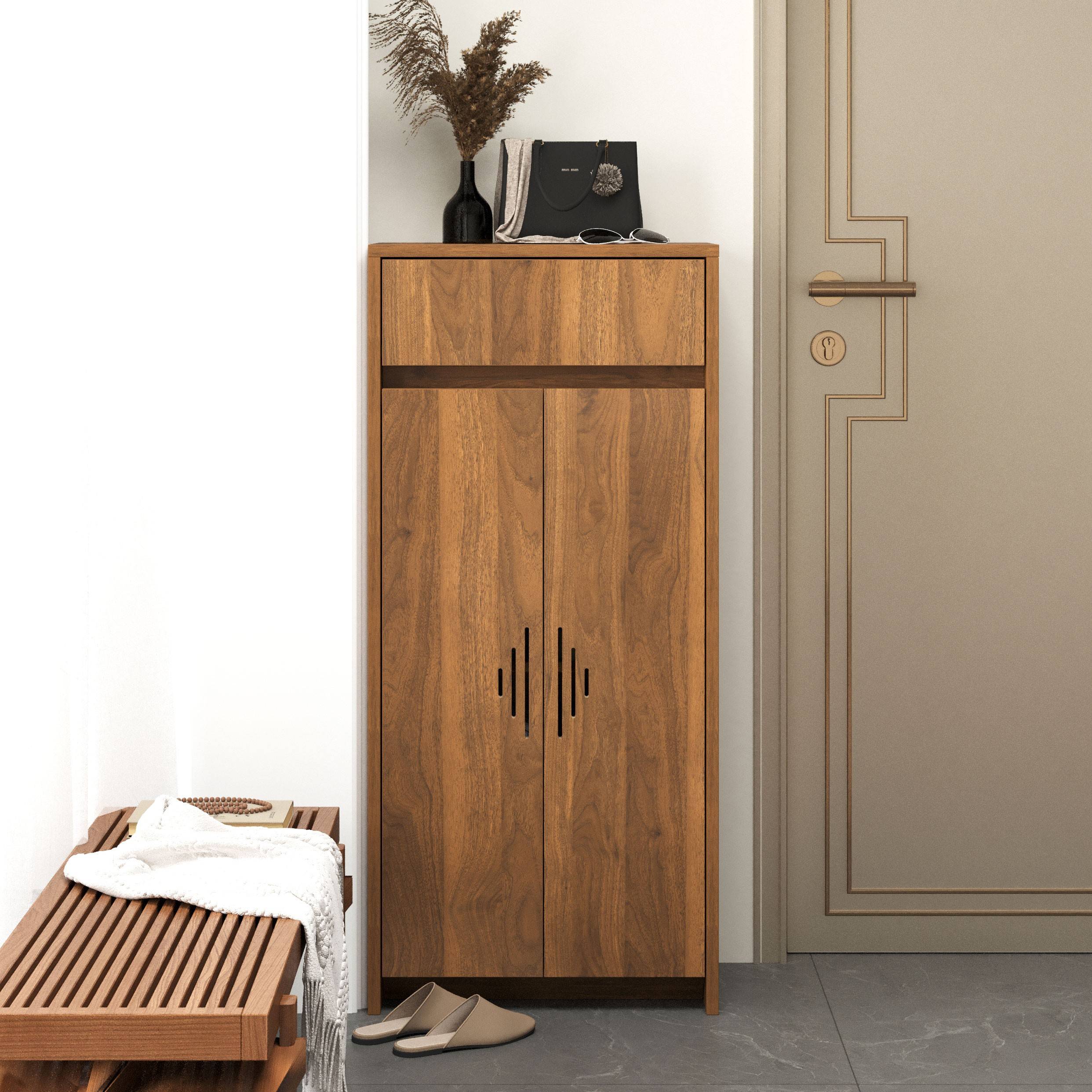 门口梯小窄80325柜楼电靠入用户单门小尺关寸多架层外鞋家鞋墙玄