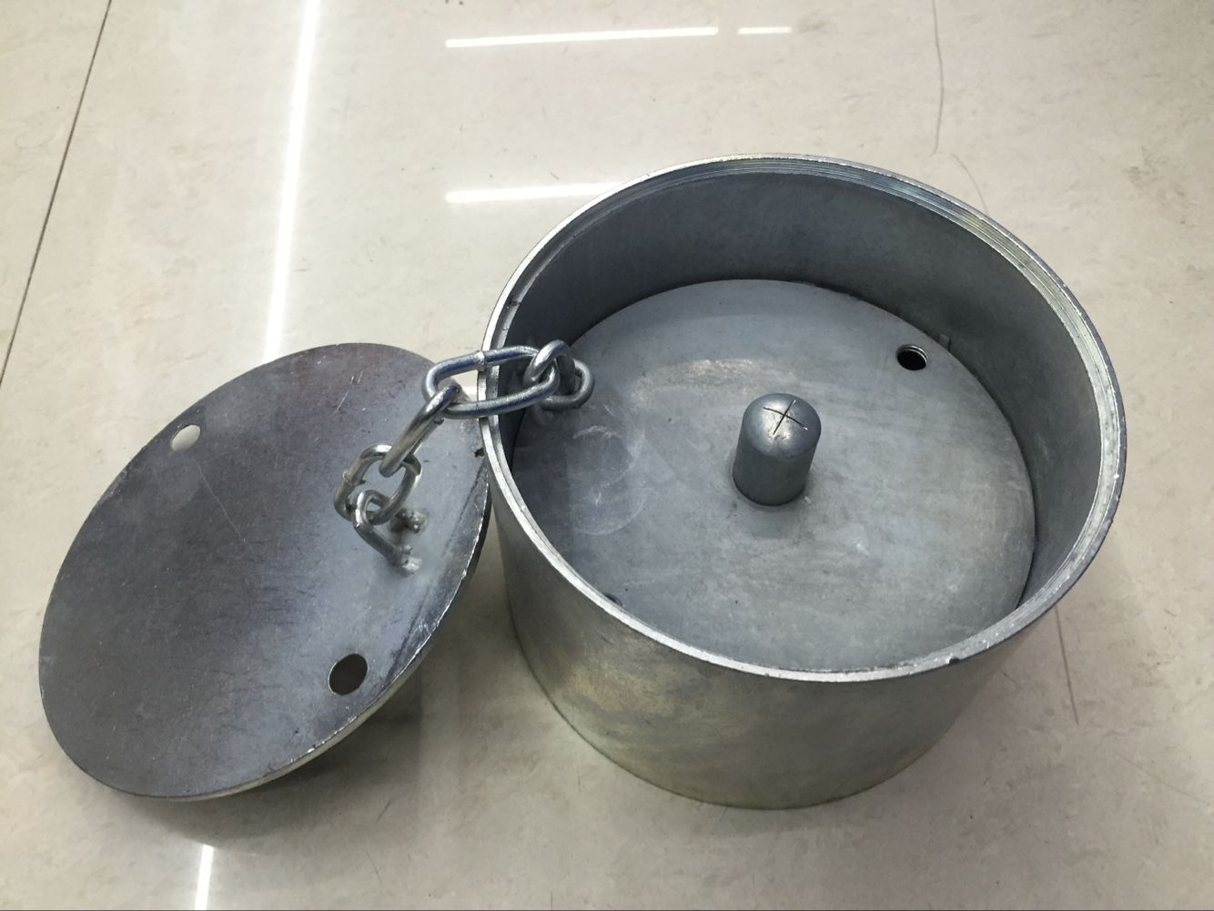 沉降观测水准点不锈钢保护盒