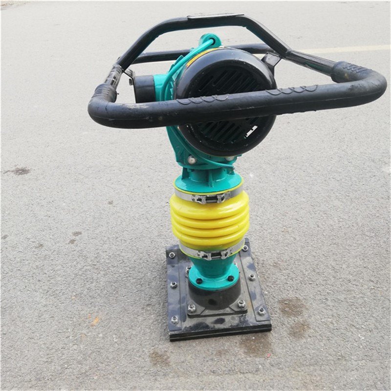 HCD110电动冲击夯 路面夯实机 回填土震实机地基立式