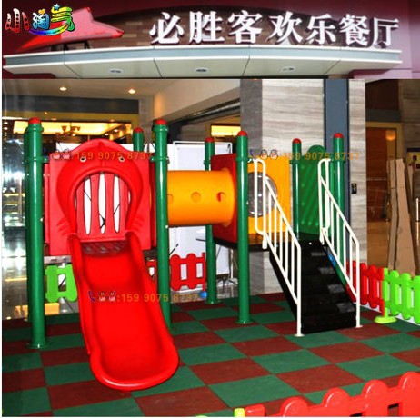 商场游乐设施组合餐厅玩具区滑梯组合4S店儿童区滑梯设施组合滑梯