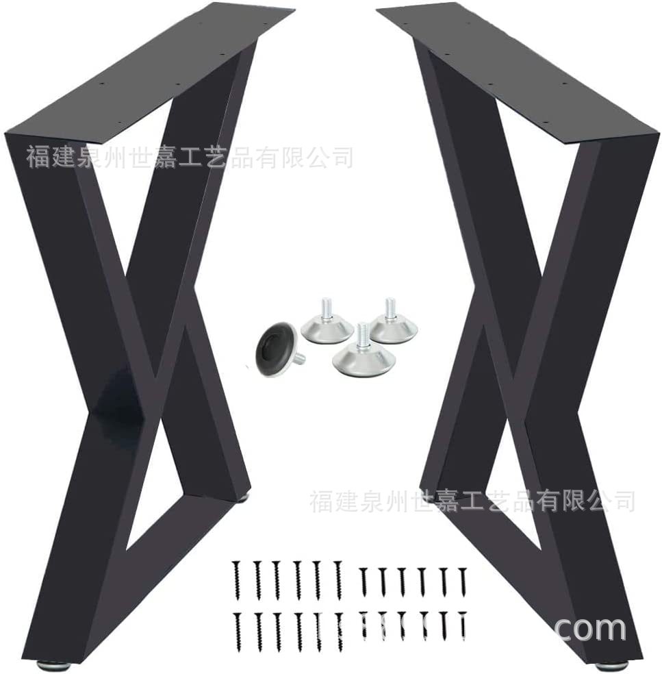 铸铁三角形状重型咖啡桌腿