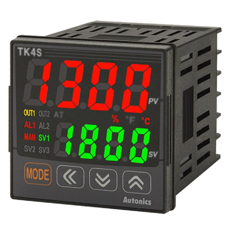 带RS485通讯48mm温度控制器220V型号TK4S双显示Modbus智能温控器