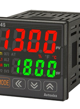 带RS485通讯48mm温度控制器220V型号TK4S双显示Modbus智能温控器