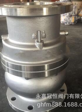 不锈钢气动梭阀法兰管道式梭阀ZSGP-10PDN50