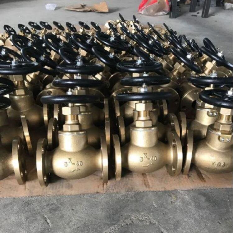 上海双皇日标直通船用青铜截止阀CJ41T-16T角式船用截止阀5K10K