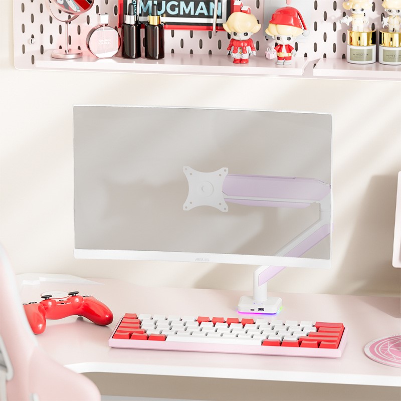 17-42英寸机械臂显示器支架娱乐电竞人体工学桌面式电脑支架