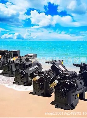 R507低温冷凝机组压缩机-半封闭式制冷压缩机4DA3F47KE-TSE-800