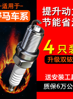 适配野马T70 F10博骏F12斯派卡F16 F99 EC60 EC70 T80 火花塞原厂